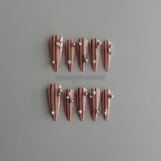 ✦ Blush Pinstripe Muse 2602182