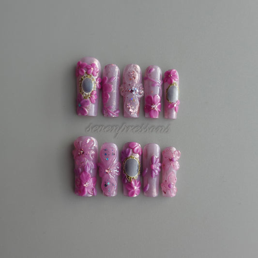 🌸 Enchanted Orchid Cameo 2512102