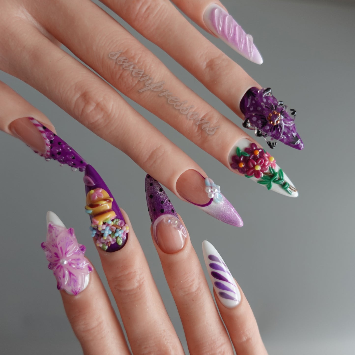 ๐ธ Enchanted Violet Garden 2510223