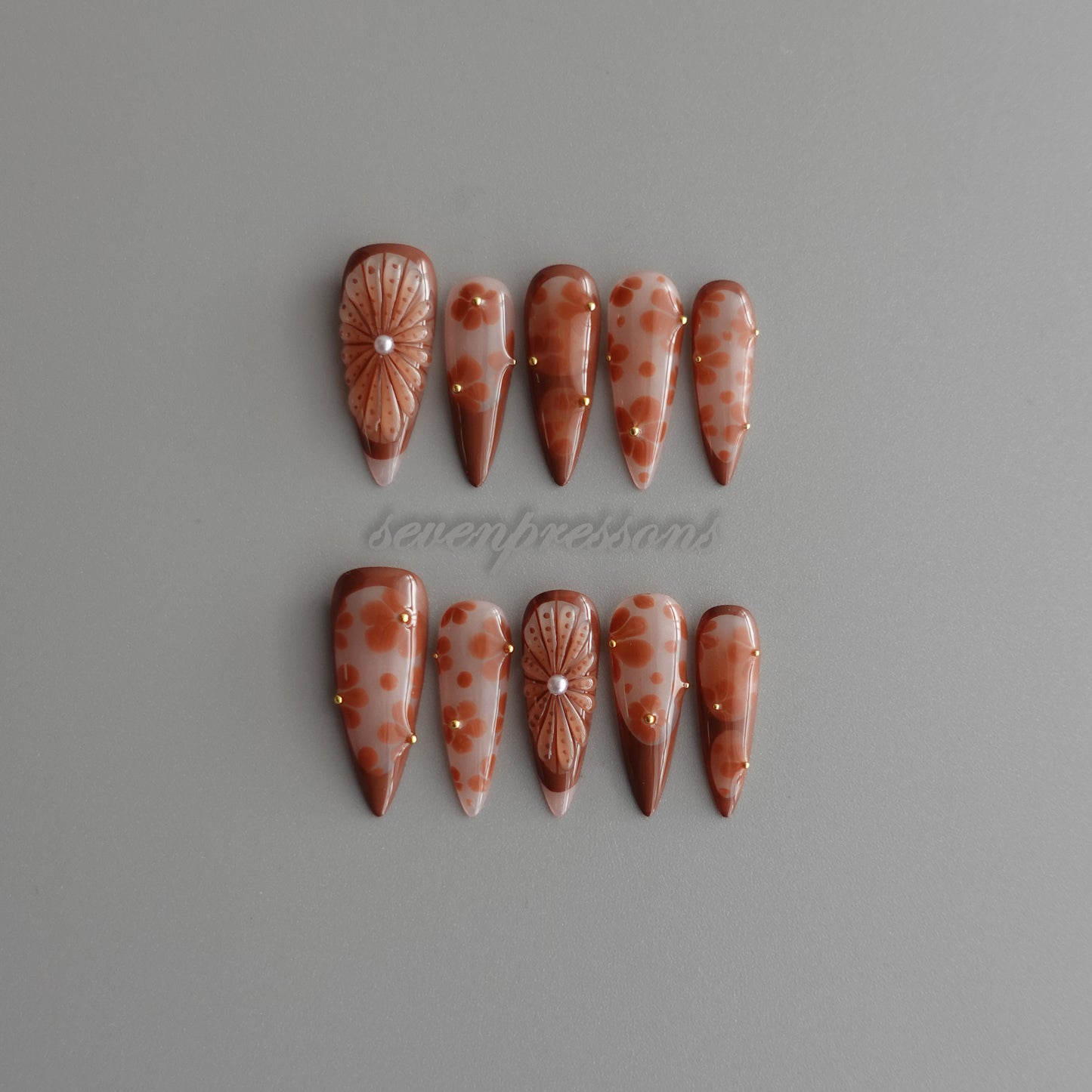 ✿ Amber Petal Veil  2602186