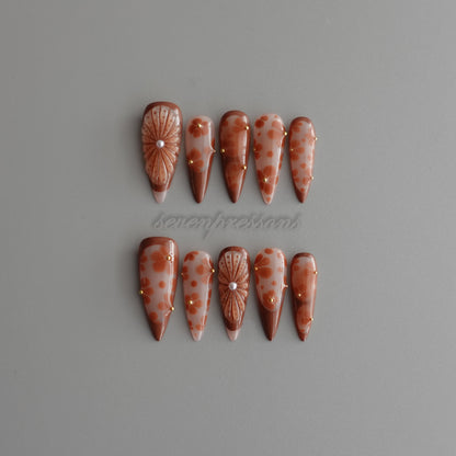 ✿ Amber Petal Veil  2602186
