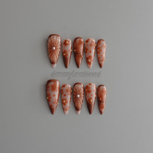 ✿ Amber Petal Veil  2602186