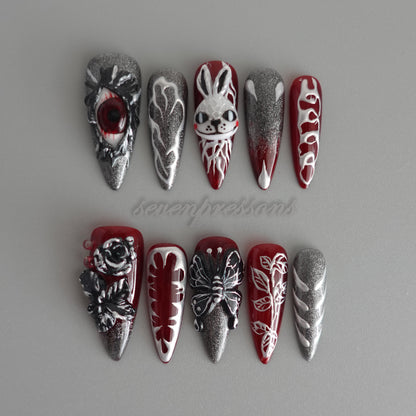 🖤 “Crimson Mirage”  2510227