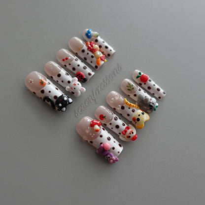 🍄 Polka Forest Friends  2512355