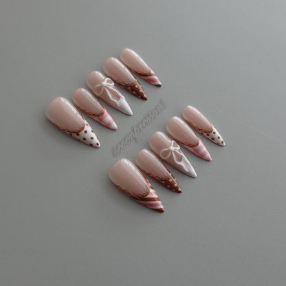 ✧ Rosy Ribbon Dots  2602171