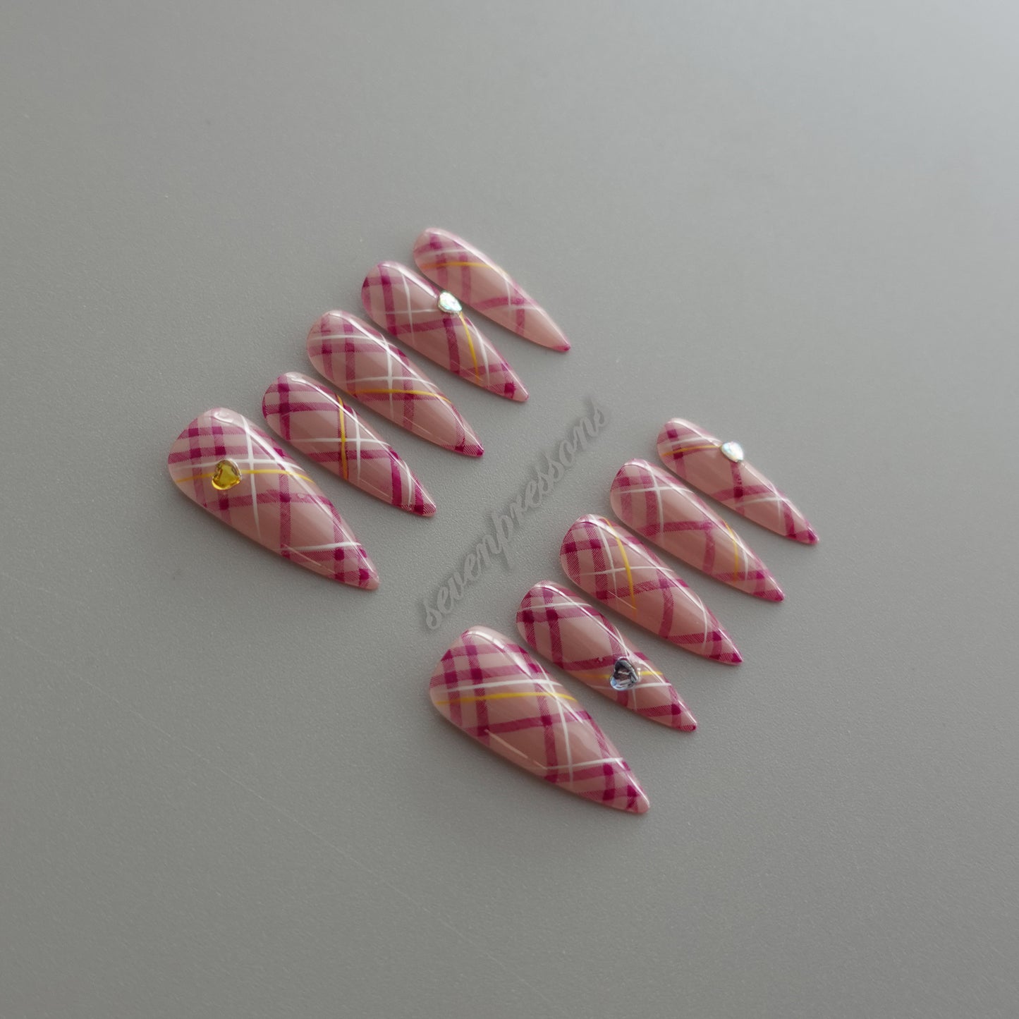 ♡ Blush Plaid Crush  2602221