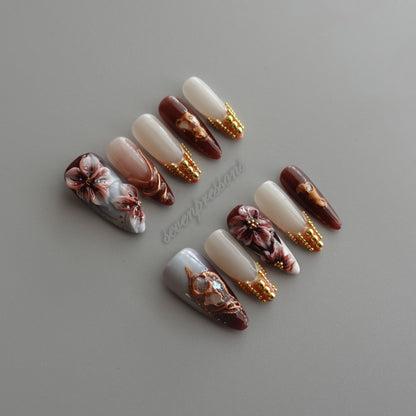 🩶 ヴェルヴェット・エンバー・ブルーム  2512306