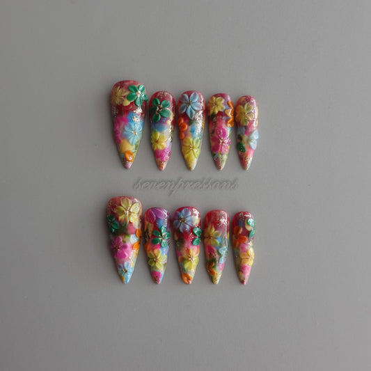 🌸 Floral Mirage Bloomscape  2512114