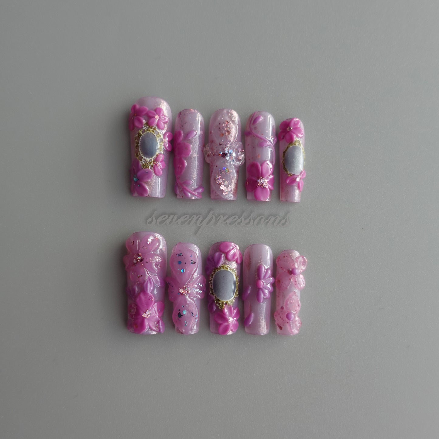 🌸 Enchanted Orchid Cameo  2512102