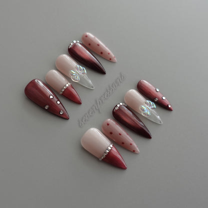 🎀 Crimson Rosé Reverie  2512155