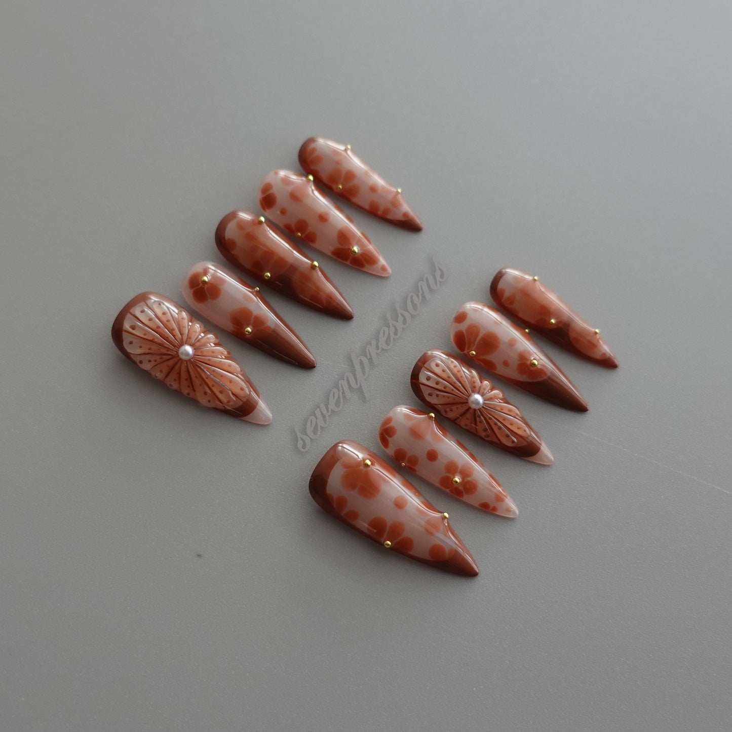 ✿ Amber Petal Veil  2602186