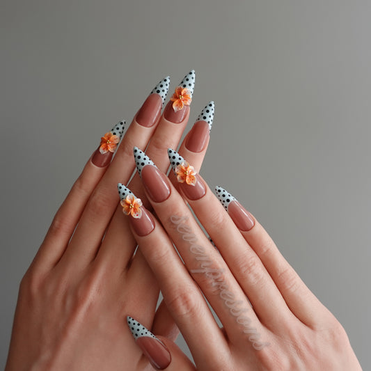 🍑 Apricot Polka Bloom   2602031