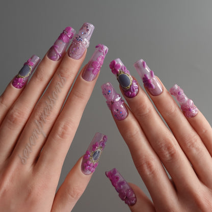 🌸 Enchanted Orchid Cameo  2512102