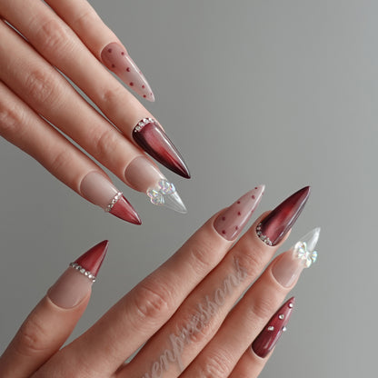 🎀 Crimson Rosé Reverie  2512155