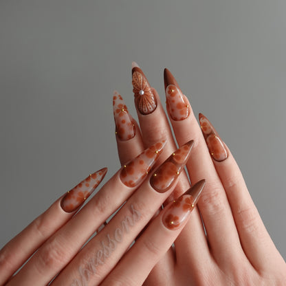 ✿ Amber Petal Veil  2602186