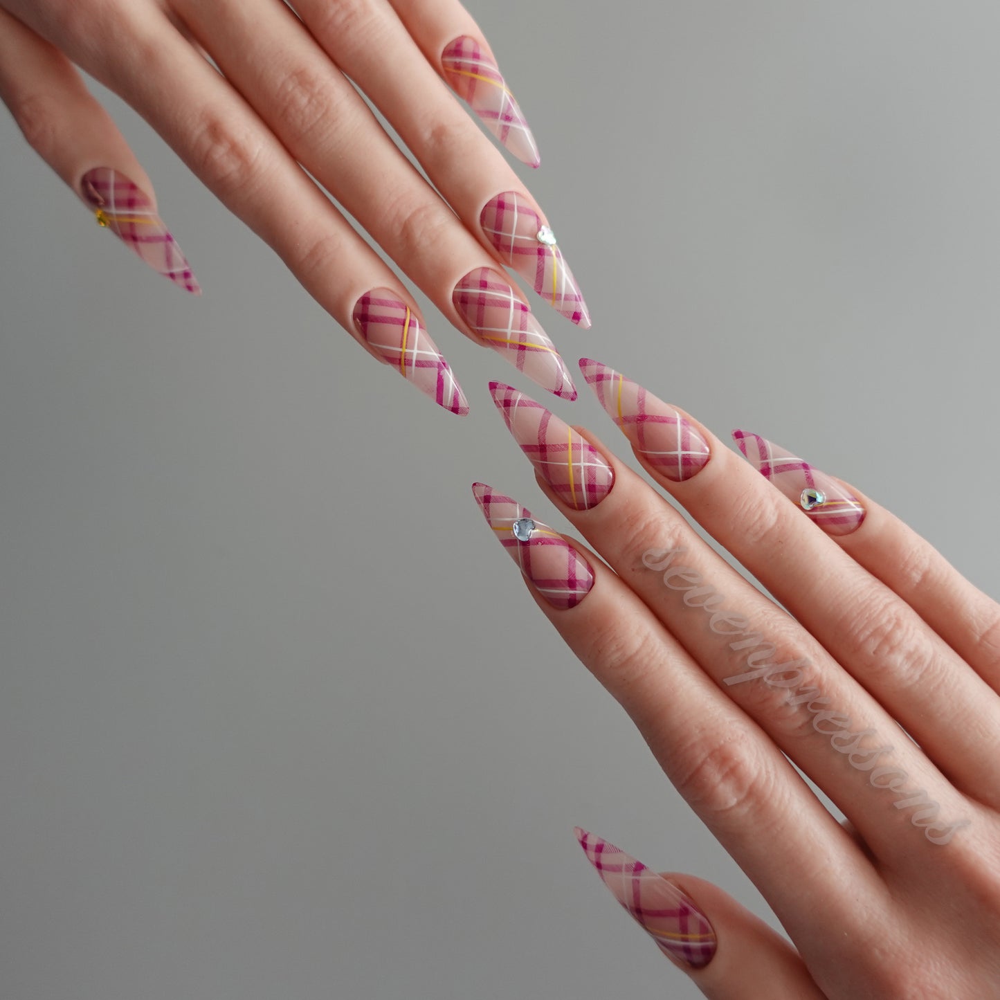 ♡ Blush Plaid Crush  2602221