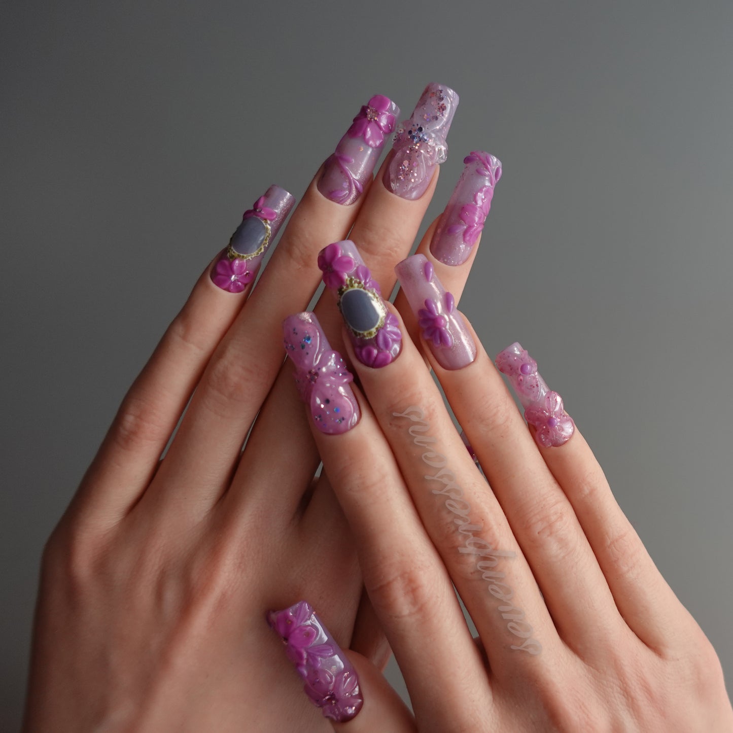 🌸 Enchanted Orchid Cameo  2512102