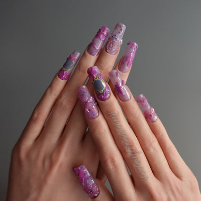 🌸 Enchanted Orchid Cameo  2512102