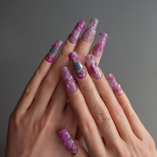 🌸 Enchanted Orchid Cameo  2512102