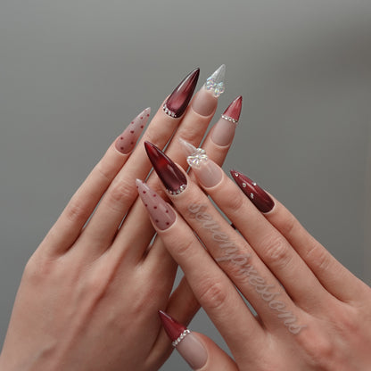 🎀 Crimson Rosé Reverie  2512155