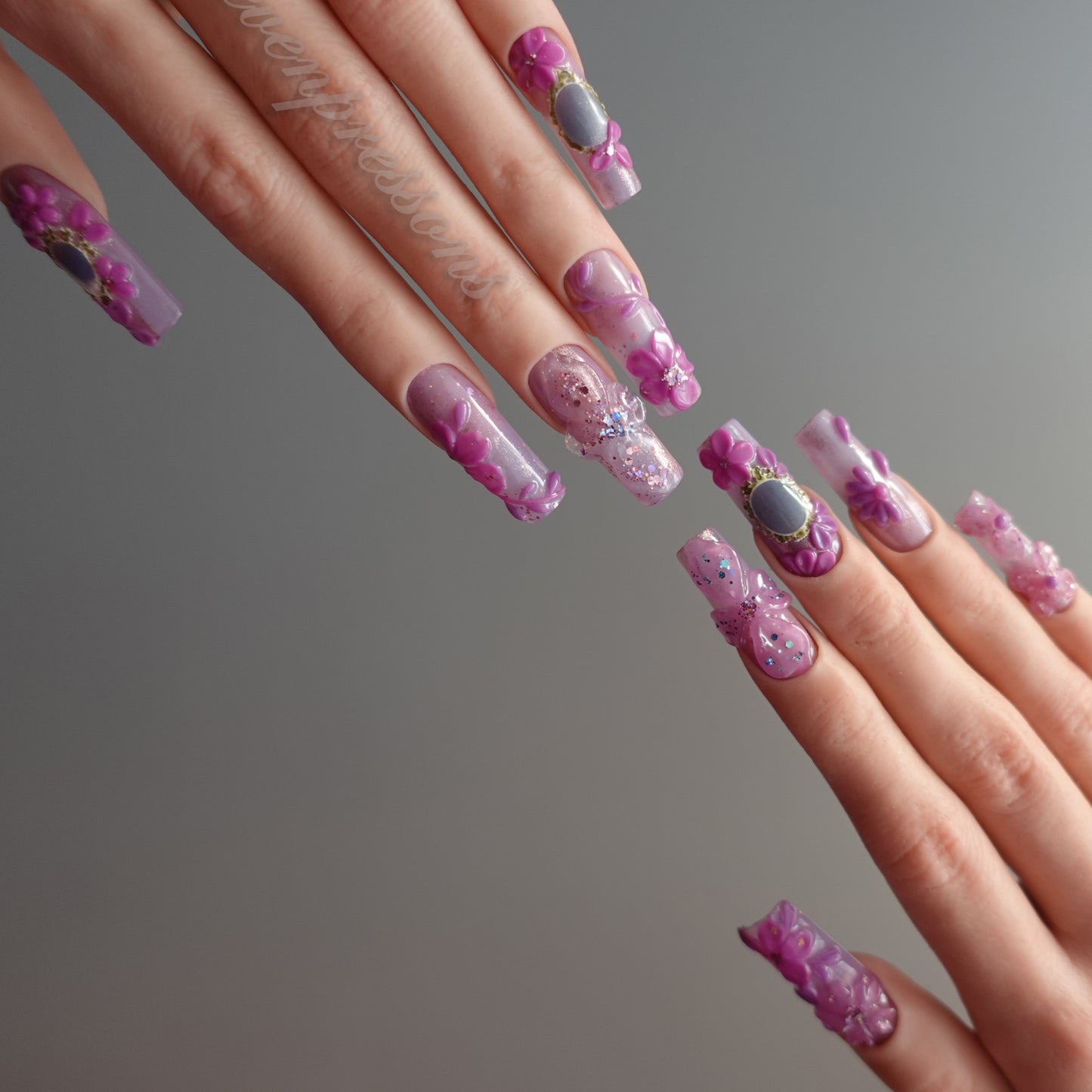 🌸 Enchanted Orchid Cameo  2512102