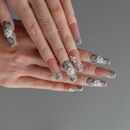 🌿 Latte Blossom Scroll  2512262