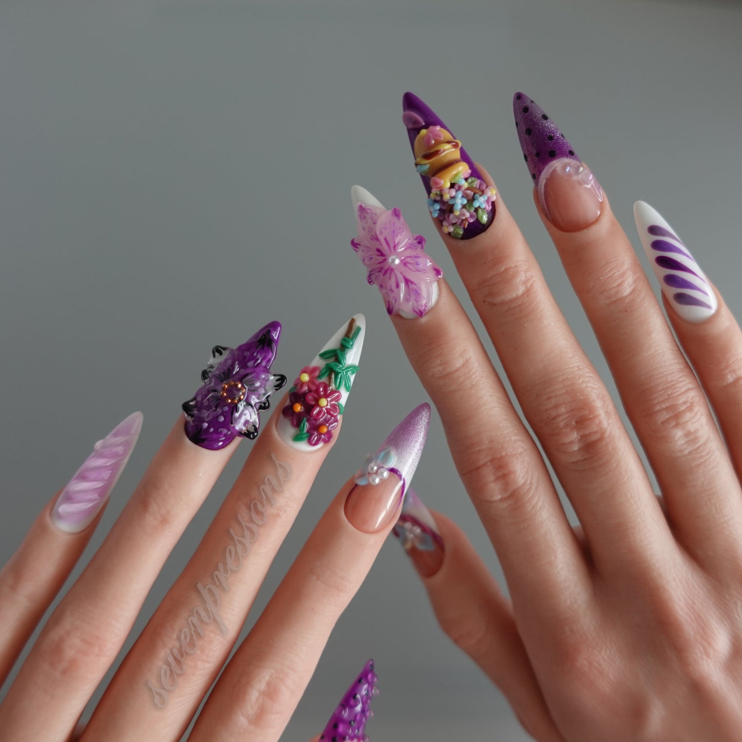 🌸 Enchanted Violet Garden  2510223