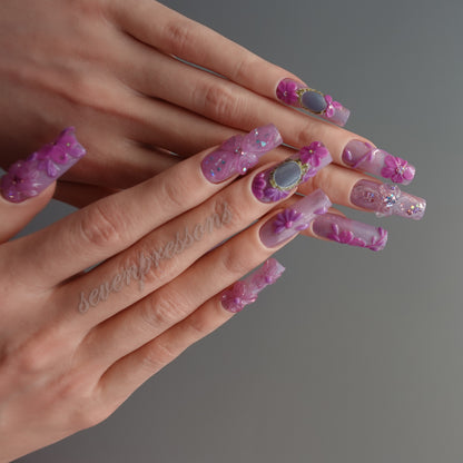 🌸 Enchanted Orchid Cameo  2512102