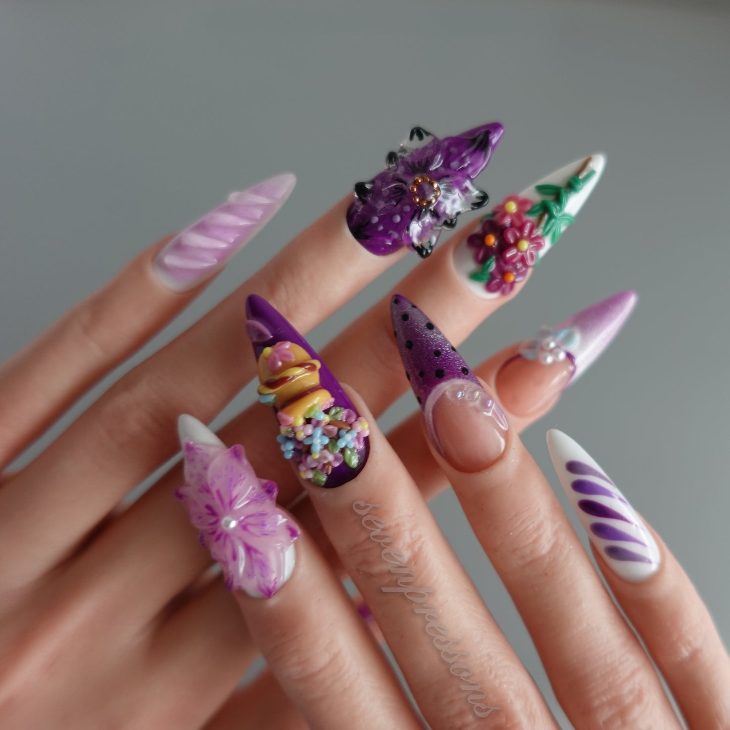 🌸 Enchanted Violet Garden  2510223