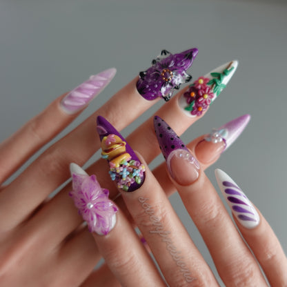 🌸 Enchanted Violet Garden  2510223