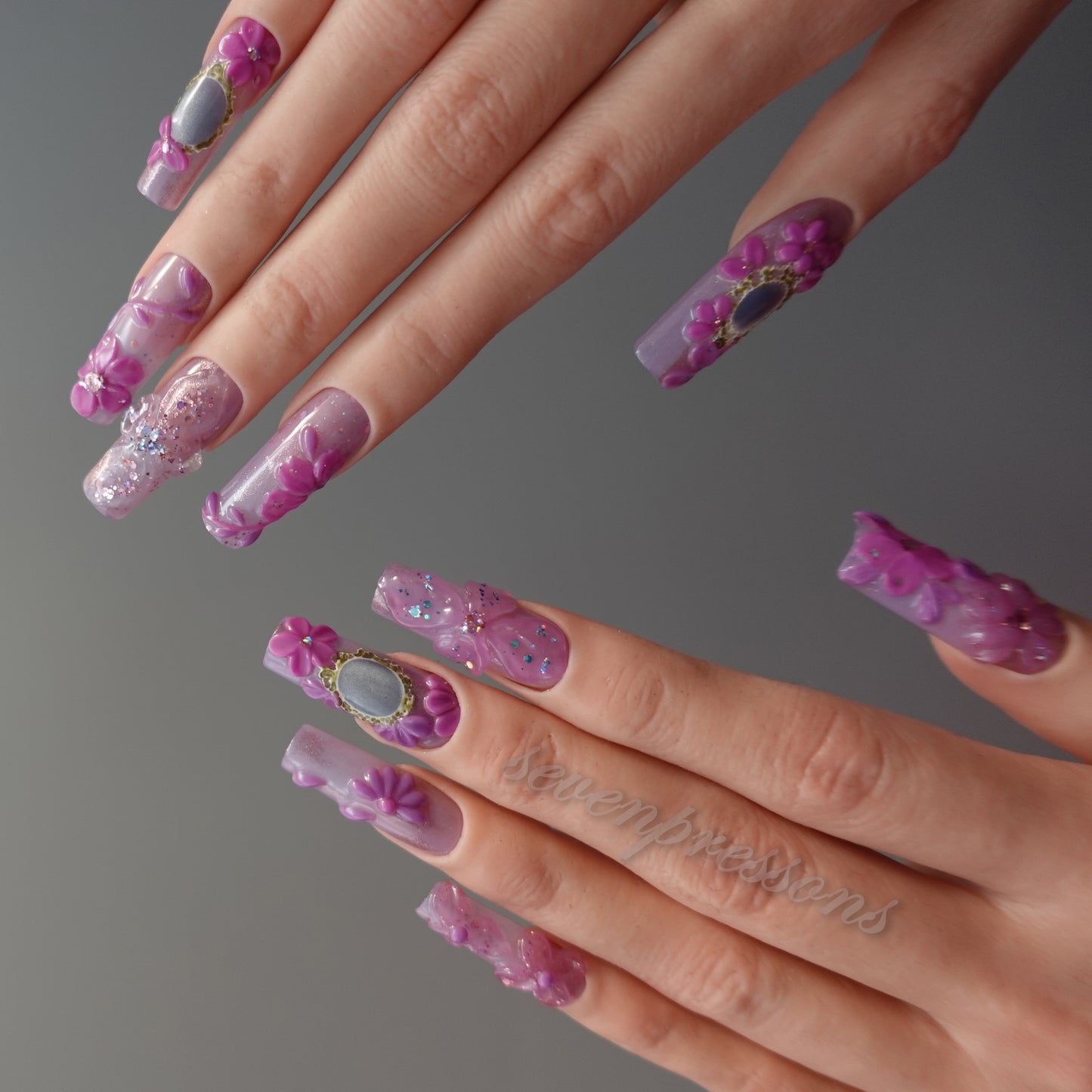 🌸 Enchanted Orchid Cameo  2512102