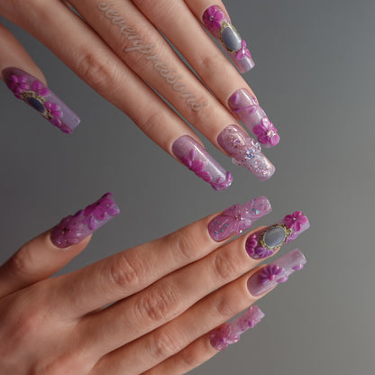 🌸 Enchanted Orchid Cameo  2512102