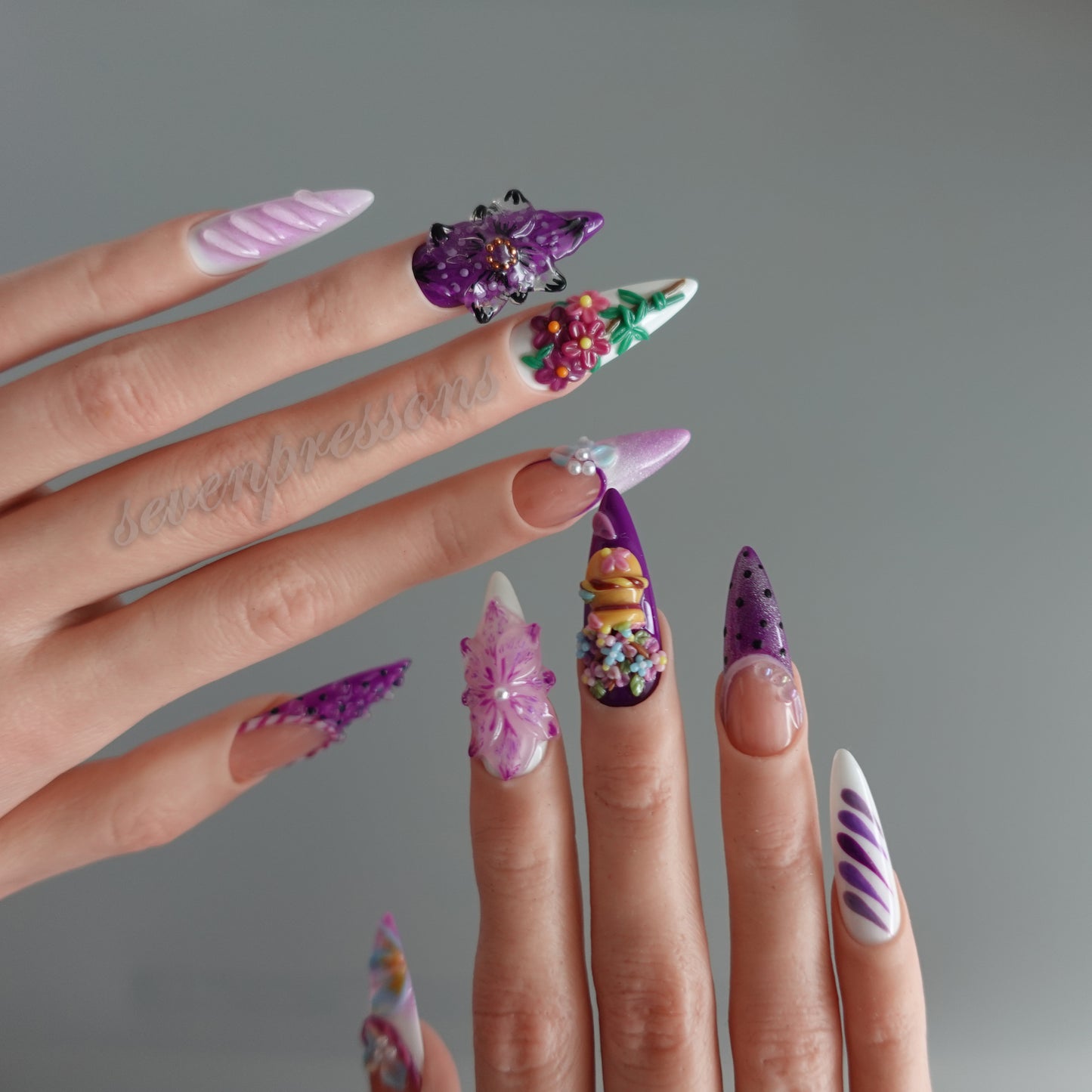 🌸 Enchanted Violet Garden  2510223