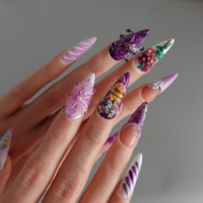 🌸 Enchanted Violet Garden  2510223