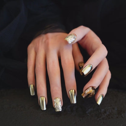 ✨ Product Name: Gilded Petal 2505204